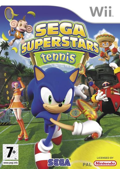 Sega Superstars Tennis (Nintendo Wii), Spelcomputers en Games, Games | Nintendo Wii, Gebruikt, Vanaf 3 jaar, Verzenden