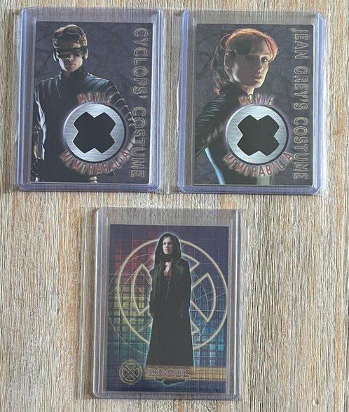 X-Men the Movie - TOPPS 2000 - 2x costume card, 1x chromium, Verzamelen, Overige Verzamelen