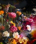 Viet Ha Tran - Baroque Flowers I framed