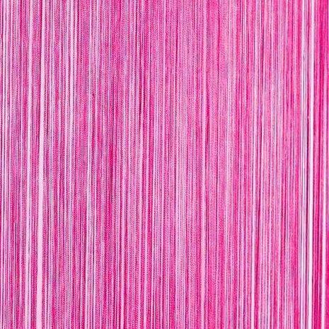 Deur gordijn draadjesgordijn draadjes 100x250cm FUCHSIA ROZE, Huis en Inrichting, Stoffering | Gordijnen en Lamellen, Nieuw