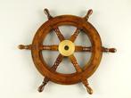 Decorative ship’s wheel - Hout, Messing - Prachtig wiel
