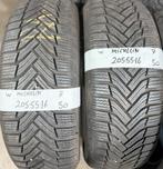 2x205-55-16 Michelin Winter 2x7m €50 PerBand 205 55 16, Ophalen, Gebruikt, 16 inch, Band(en)