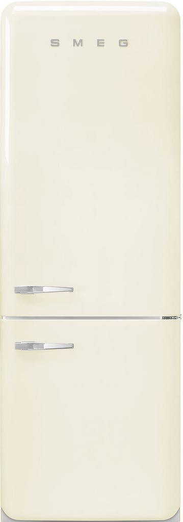 Smeg FAB38RCR5 koelkast creme - rechtsdraaiend, Witgoed en Apparatuur, Koelkasten en IJskasten, 200 liter of meer, Energieklasse A of zuiniger