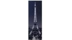 Schilderij Eiffeltoren Strass ZW/W (62609), Huis en Inrichting, Woonaccessoires | Schilderijen, Tekeningen en Foto's, Ophalen of Verzenden