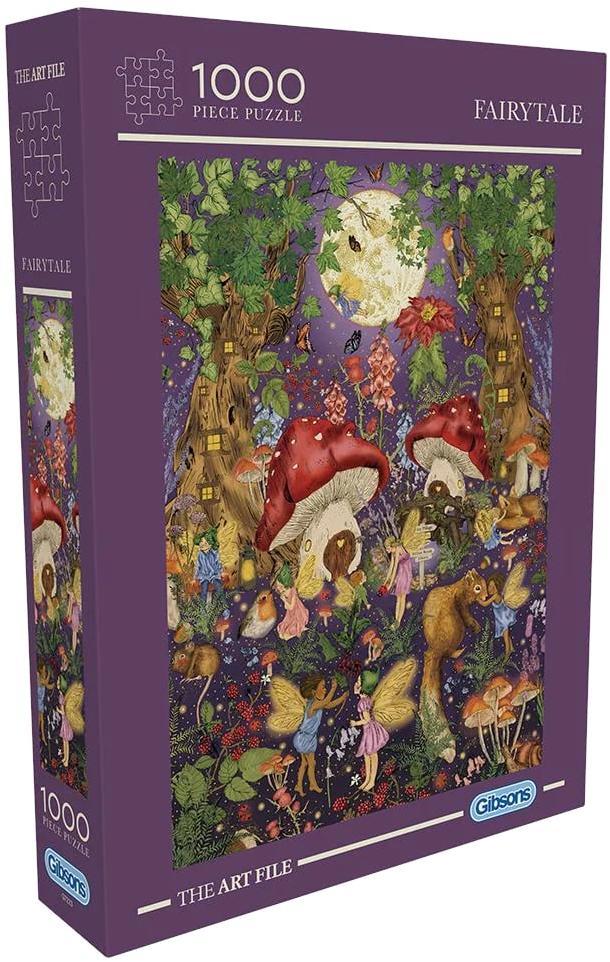The Art File - Fairytale Puzzel (1000 stukjes) | Gibsons -, Hobby en Vrije tijd, Denksport en Puzzels, Nieuw, Verzenden