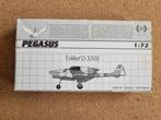 Pegasus 4005 Fokker D.XXIII 1:72 NL DECALS!, Hobby en Vrije tijd, Modelbouw | Vliegtuigen en Helikopters, Verzenden, Nieuw