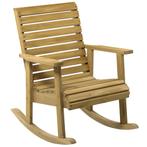 TRUUSK Schommelstoel Met Armleuning, Tuinstoel Relaxstoel Vo, Verzenden, Nieuw