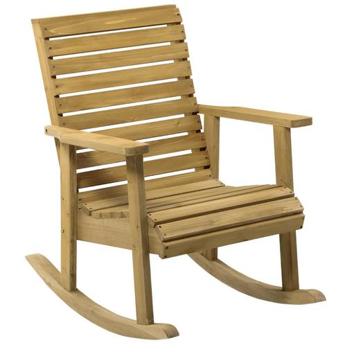 TRUUSK Schommelstoel Met Armleuning, Tuinstoel Relaxstoel Vo, Tuin en Terras, Overige Tuin en Terras, Nieuw, Verzenden