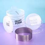 Frost Form Taart Coating Kit Rond 18cm, Hobby en Vrije tijd, Verzenden, Nieuw