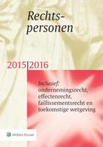 Rechtspersonen 20152016 9789013132113, Boeken, Zo goed als nieuw