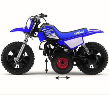 Trainingswielen zijwielen voor Yamaha PW50 beschikbaar voor biedingen