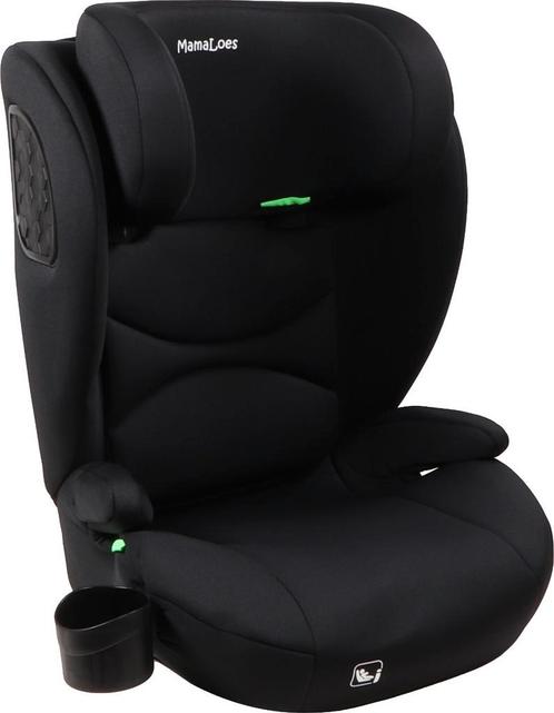 MamaLoes Liv Zwart 100-150 cm i-Size Autostoel ML050229, Kinderen en Baby's, Autostoeltjes, Nieuw, Autogordel, 15 t/m 36 kg, Verzenden