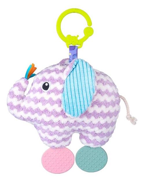 Bali Bazoo Knit Elephant Buggyspeeltje 110033, Kinderen en Baby's, Speelgoed | Knuffels en Pluche, Nieuw, Verzenden