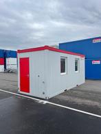 Kantoorunit ca. 6 x 2.44 meter - voorzien van keukenblok, Zakelijke goederen, Machines en Bouw | Keten en Containers, Ophalen