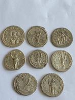 Romeinse Rijk Lot de 8 Antoniniani III century AD, Postzegels en Munten