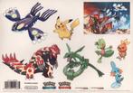 Nintendo Pokemon Stickervel van Alpha Sapphire / Omega Ruby, Verzenden, Nieuw