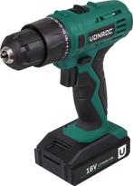 Tweedekans | VONROC Accuboormachine – 16V – 1.5Ah – Incl., Doe-het-zelf en Verbouw, Gereedschap | Boormachines, Ophalen of Verzenden