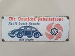KdF- Wagen 45x18 cm Duza - Emaille bord - Emaille, Metaal