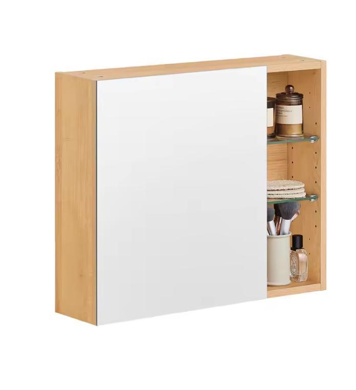 Witte Badkamer Spiegelkast – Hangkast met Planken, Huis en Inrichting, Kasten | Overige, Nieuw, Verzenden