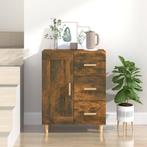 vidaXL Dressoir 69,5x34x90 cm bewerkt hout gerookt, Huis en Inrichting, Kasten | Dressoirs, Verzenden, Nieuw, 50 tot 100 cm, 25 tot 50 cm
