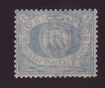 San Marino 1894 - 1 buitenlandse lira, zeer vers, gom, Gestempeld