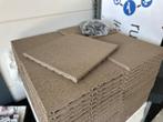 30mm Rubber tegel zand kleur - 50x50x3 Pen gat verbinding, Verzenden, Nieuw