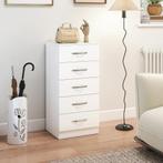 TRUUSK Commode met 5 lades - Ladekast voor kleding en gebrui, Huis en Inrichting, Kasten | Dressoirs, Verzenden, Nieuw