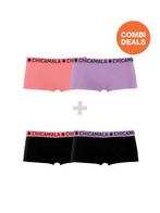 -30% Muchachomalo  Muchachomalo Dames 2+2-pack boxershorts e, Verzenden