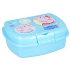 Peppa Pig lunchbox Blauw, Ophalen of Verzenden, Nieuw
