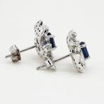 Zonder Minimumprijs - Oorbellen Verguld Saffier - Topaas -, Sieraden, Tassen en Uiterlijk, Oorbellen, Nieuw