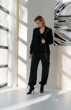 -50% Maicazz  Maicazz Broek kewan cargo black  maat 34, Kleding | Dames, Verzenden, Nieuw, Beige