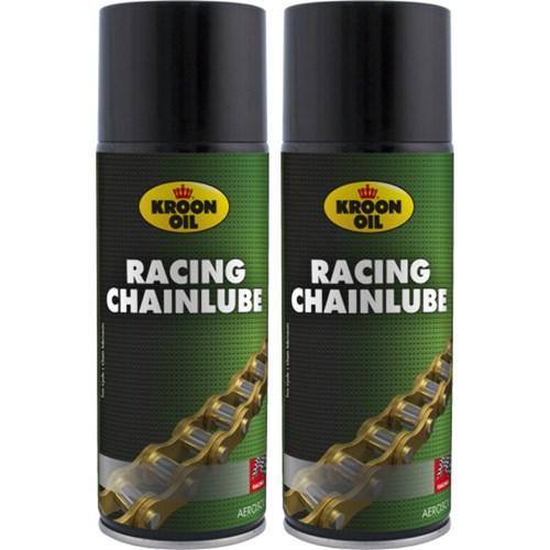 Kroon Aanbieding: 2 X Racing Kettingvet Spuitbus 400Ml, Auto diversen, Onderhoudsmiddelen, Verzenden