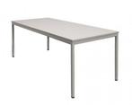 Nieuw Kantinetafel 180x80cm Grijs/Grijs HHV, Huis en Inrichting, Ophalen of Verzenden, Nieuw