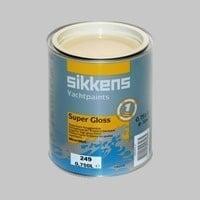 10 x Sikkens Yachtpaints Super Gloss Thames Green 239 - 0,75, Doe-het-zelf en Verbouw, Verf, Beits en Lak, Nieuw, Verzenden