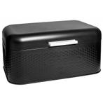 Meyerhoff Broodtrommel Zwart – 30,5 cm – Met Klepdeksel en, Ophalen of Verzenden, Nieuw