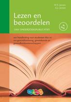 Lezen en beoordelen van onderzoekspublicaties 9789006643428, Verzenden, Gelezen, W.S. Jansen
