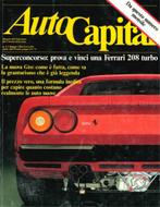 1984 AUTOCAPITAL MAGAZINE 03 ITALIAANS, Nieuw, Author