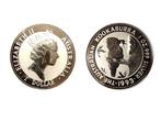 Australië. 1 Dollar 1993 Kookaburra, 1 Oz .999 (Zonder
