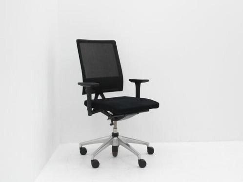 Bureaustoel Sedus UM-100 - stof zwart - 5-poots chroom -, Huis en Inrichting, Bureaus, Gebruikt, Ophalen of Verzenden