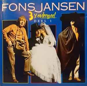 cd - Fons Jansen - 3 X Andermaal Deel 1, Cd's en Dvd's, Cd's | Overige Cd's, Zo goed als nieuw, Verzenden
