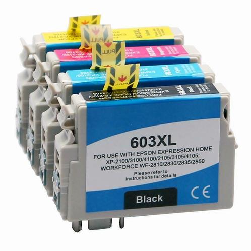 STUNT! EPSON 603 XL 603XL compatible set (€ 11,95) Huismerk, Computers en Software, Printerbenodigdheden, Cartridge, Nieuw, Ophalen of Verzenden
