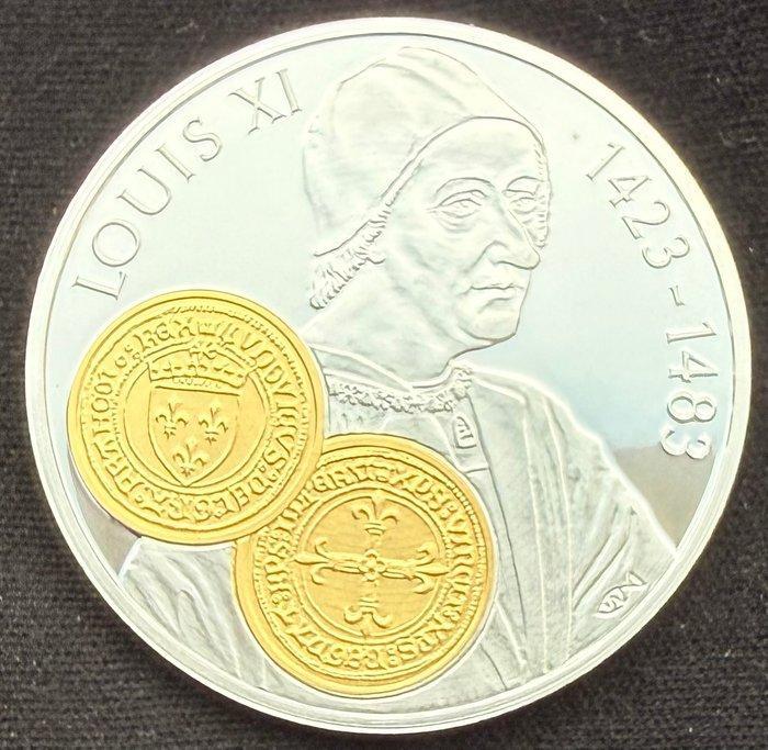 Nederlandse Antillen. 10 Gulden 2001 Proof, Louis XI (Zonder, Postzegels en Munten, Munten | Nederland