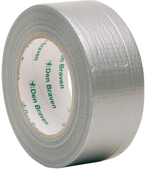 Den Braven Zwaluw Duct tape 50mm x 50mtr zilver, Doe-het-zelf en Verbouw, Gereedschap | Overige machines, Ophalen of Verzenden