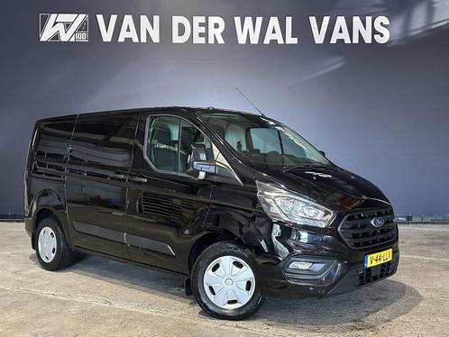 Ford Transit Custom 2.0 TDCI 131pk Automaat L1H1 Euro6 Airco, Auto's, Bestelauto's, Automaat, Diesel, Zwart, Ford, Ophalen of Verzenden