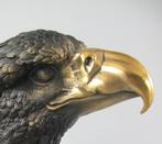 signed by A.Thornbull - sculptuur, EAGLE HEAD-3,3 kg - 21 cm