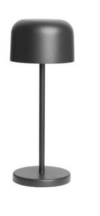Siena Tafellamp Ronde Koepel Zwart 200mm, Verzenden, Nieuw in verpakking