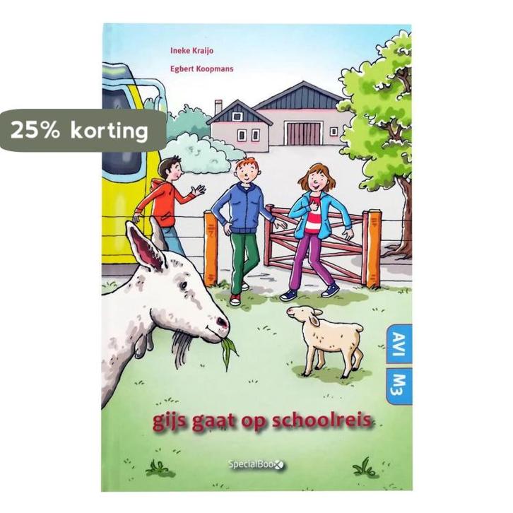 Gijs gaat op schoolreis AV1 / M3 kinderboek / leesboek, Boeken, Kinderboeken | Jeugd | onder 10 jaar, Zo goed als nieuw, Verzenden