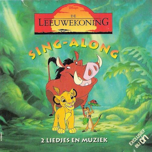 cd - Various - De Leeuwekoning Sing-Along, Cd's en Dvd's, Cd's | Overige Cd's, Zo goed als nieuw, Verzenden