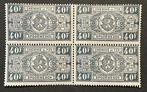België 1923/1931 - Spoorwegzegel Rijkswapen - 40 Frank, Postzegels en Munten, Postzegels | Europa | België, Gestempeld