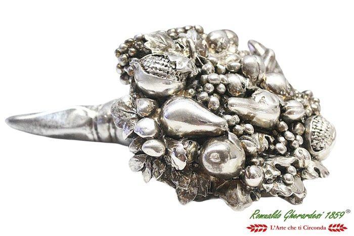 Zeus Argenteria Grande misura - sculptuur, CORNUCOPIA - 9 cm, Antiek en Kunst, Antiek | Goud en Zilver